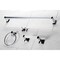 Kingston Brass 4Piece Bathroom Accessory Set, Polished Chrome BA0104C - alternate 2